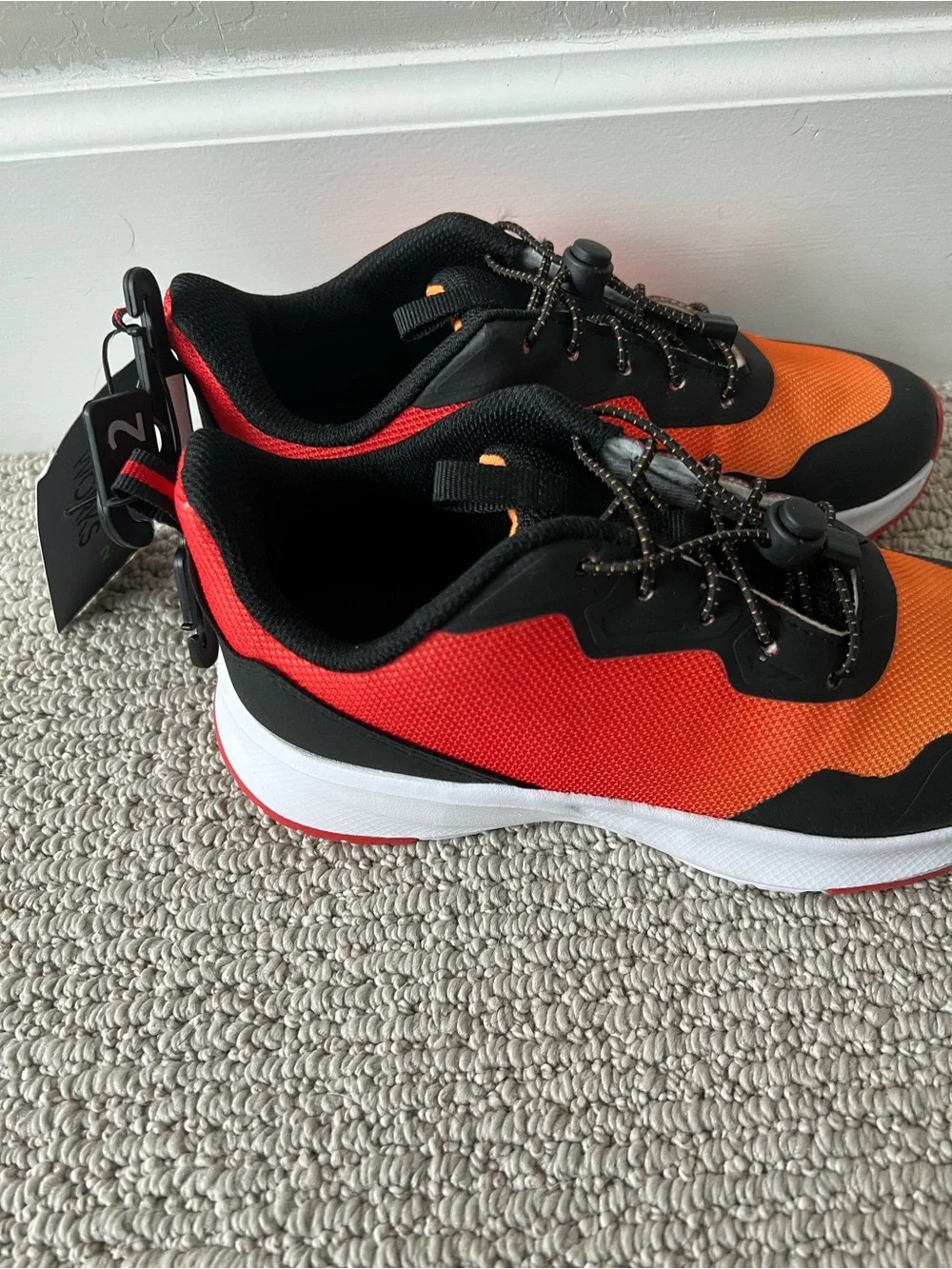 Athletic Works bungee mesh jogger sneakers NET size 2 ~ $15